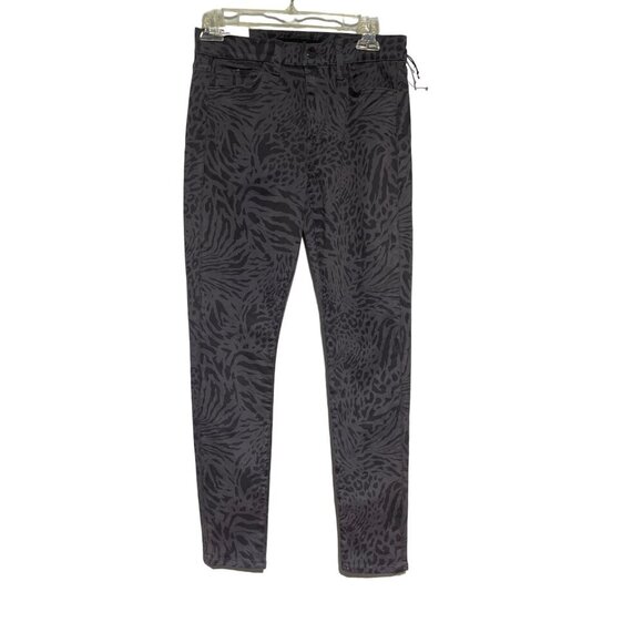 Joe's The Icon Mid-Rise Waist Skinny Ankle Animal Print Jeans Size 27 Bohemian - Picture 1 of 4